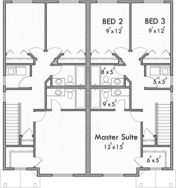 3 Bedroom Duplex House Plans With Photos